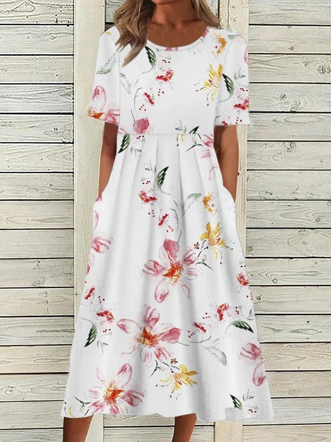 Women’s Dress | Printed Floral Midi