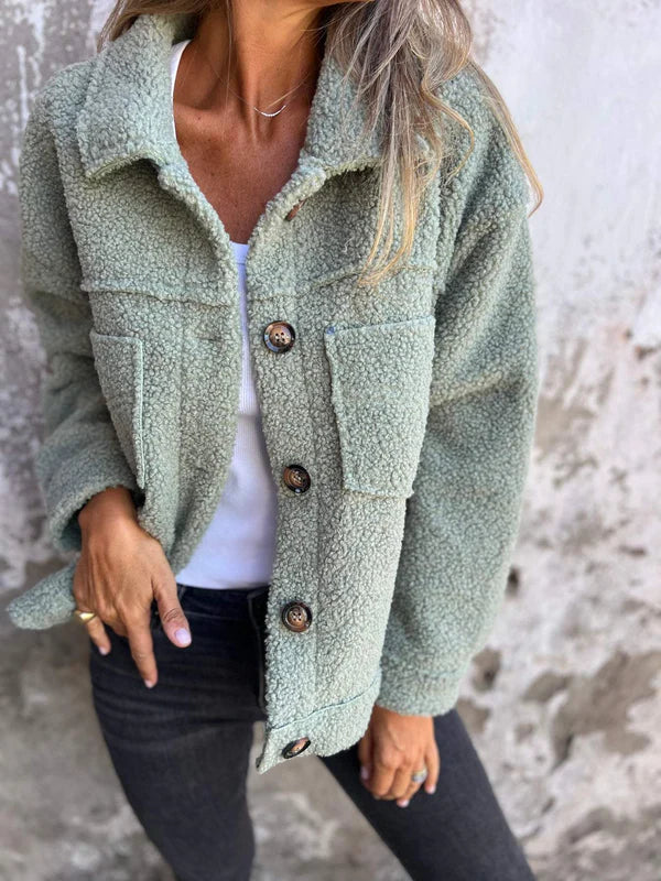 Women's Cardigan | Collared Neckline