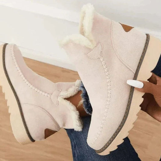 Heidi | Women's Faux-Fur Lined Warm Winter Ankle Boots