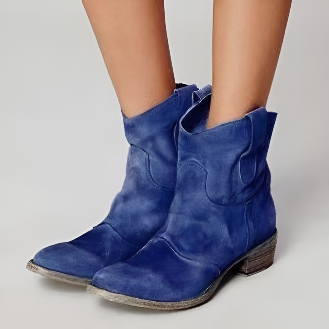 Boots for Women | Ankle-height Western Pull Tabs
