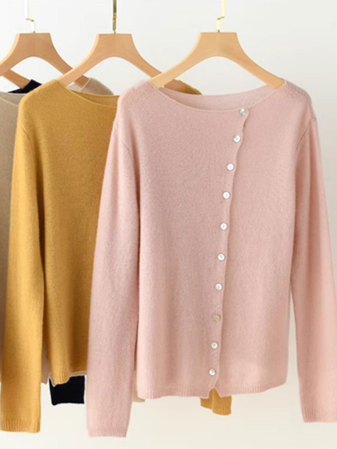 Women's Cardigan |  V-Neck Button Closure