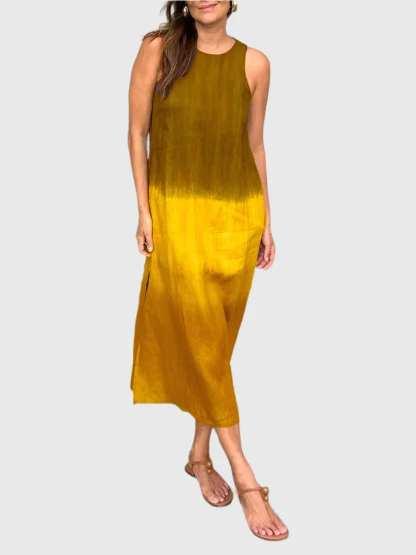 Women’s Dress | Sleeveless Ombre Midi