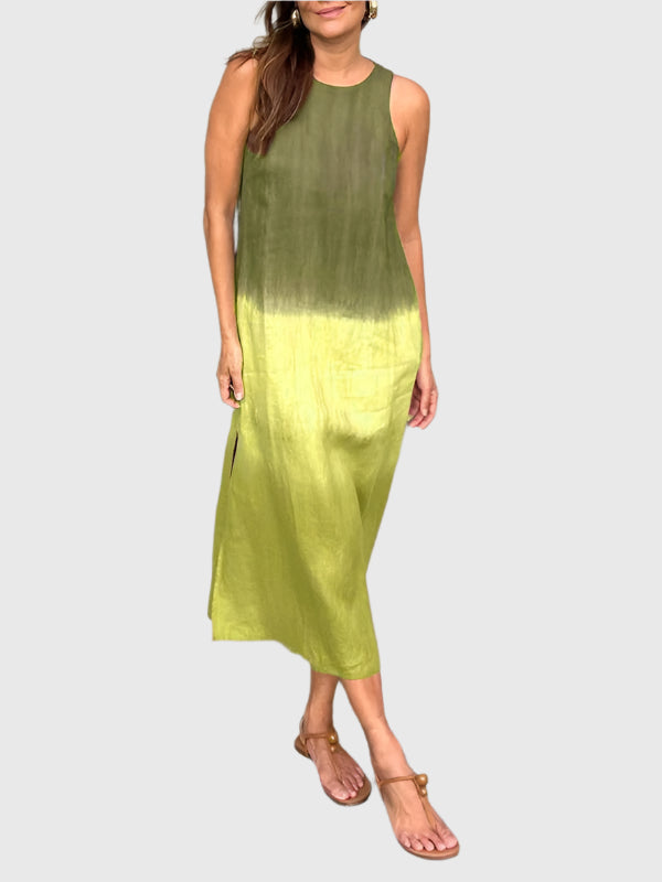 Women’s Dress | Sleeveless Ombre Midi