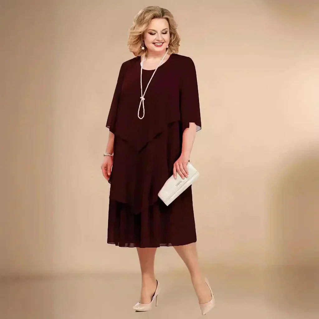 Women's Dress | Straight Skirt Shape Midi