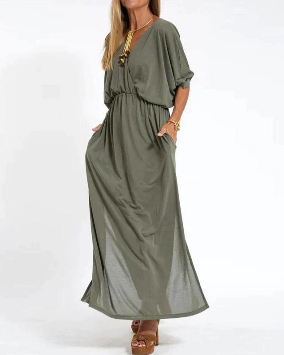 Women's Dress | Relaxed Maxi-length Shape