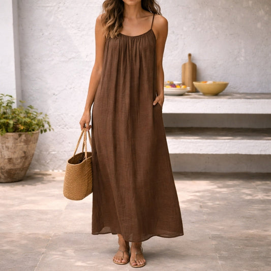 Women's Maxi Sundress | Spaghetti Strap