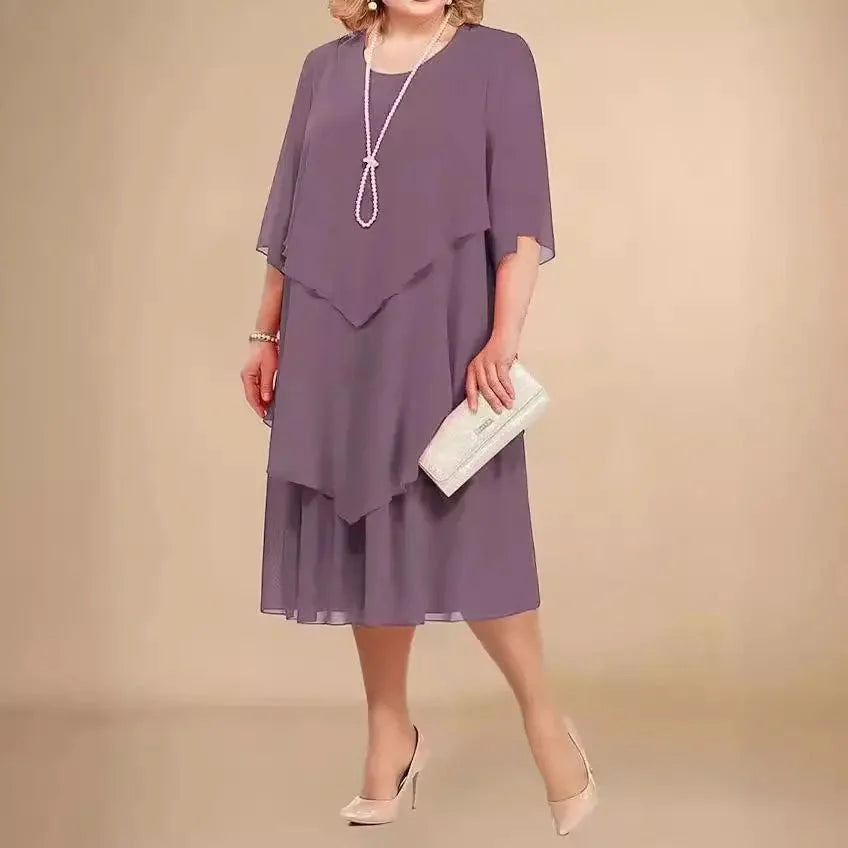 Women's Dress | Straight Skirt Shape Midi