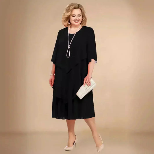 Women's Dress | Straight Skirt Shape Midi