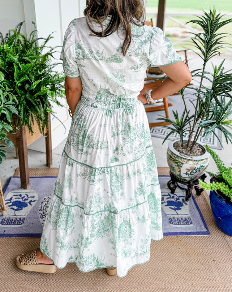 Women’s Dress | Classic Toile Maxi