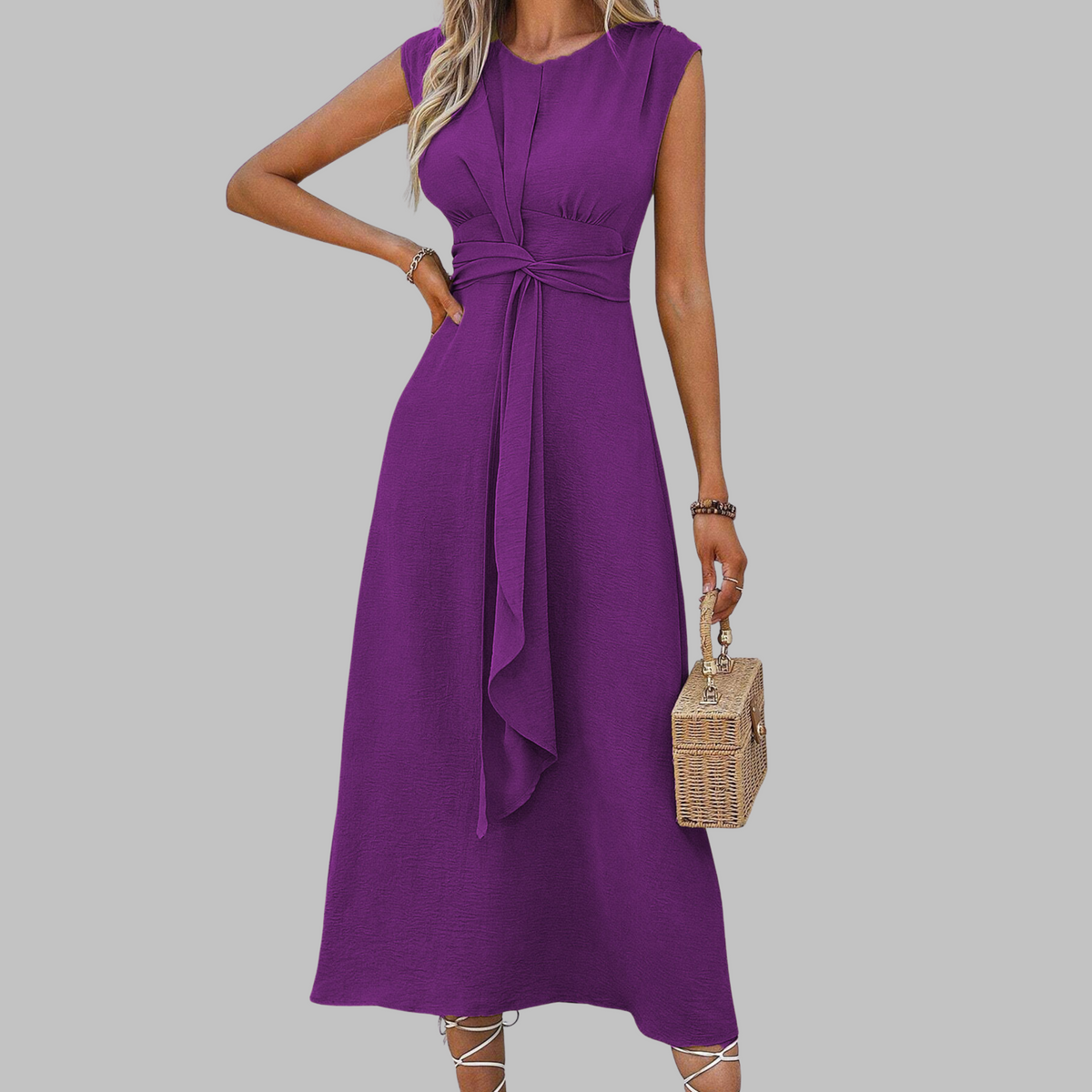 Women's Dress | Open Armholes Midi