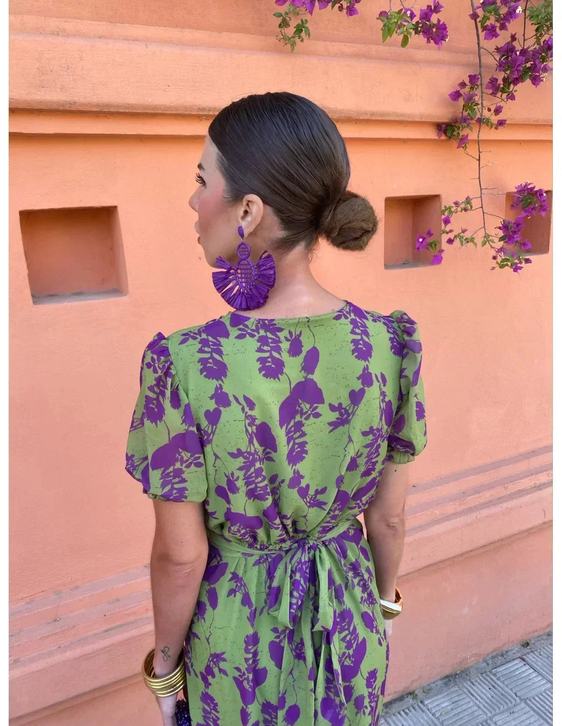 Women's Dress | Floral Print Design Maxi