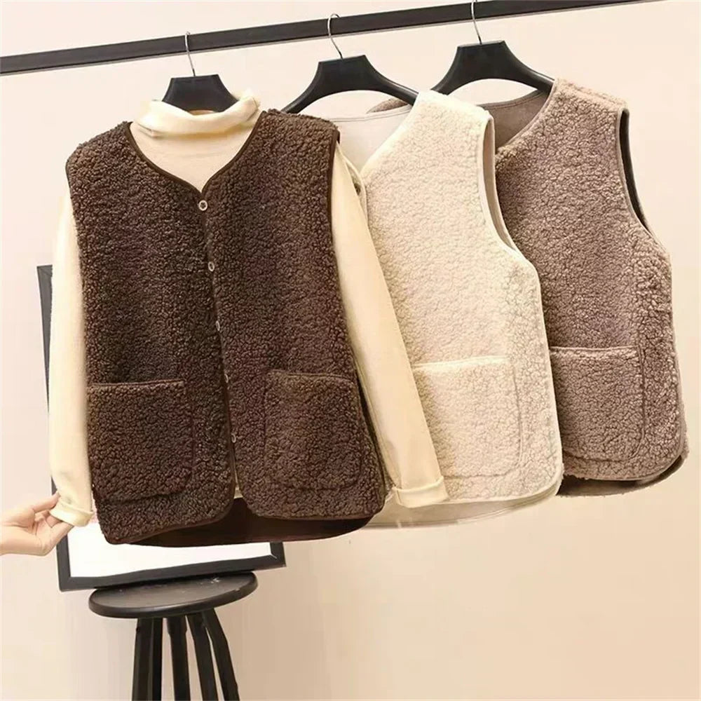 Women’s Outfit Set | Matching Vest and Long-sleeve Tops