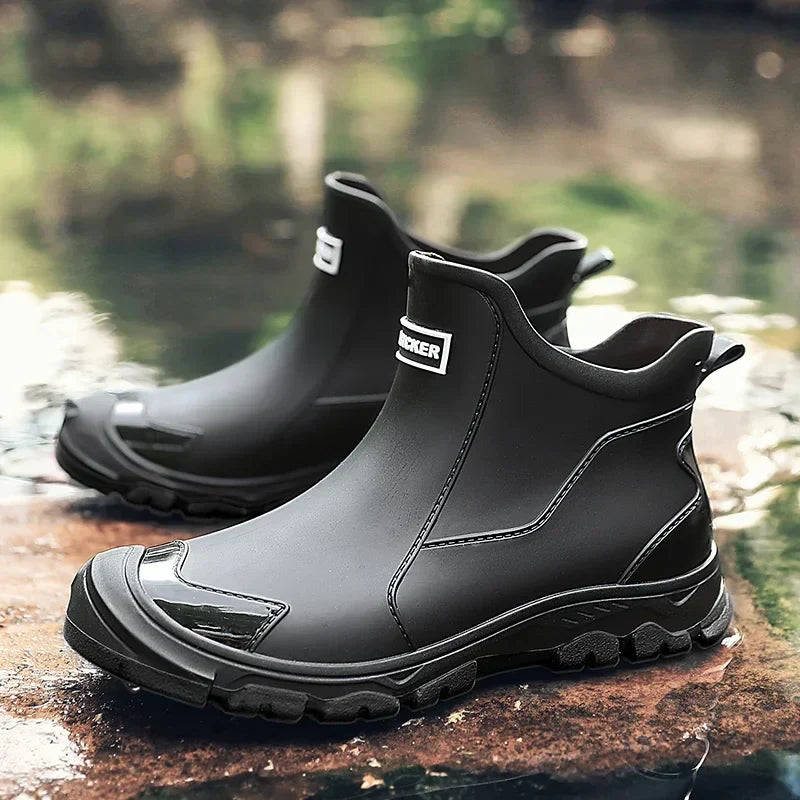 Boots For Women | Ankle Pull-On Lug Sole Closed Toe