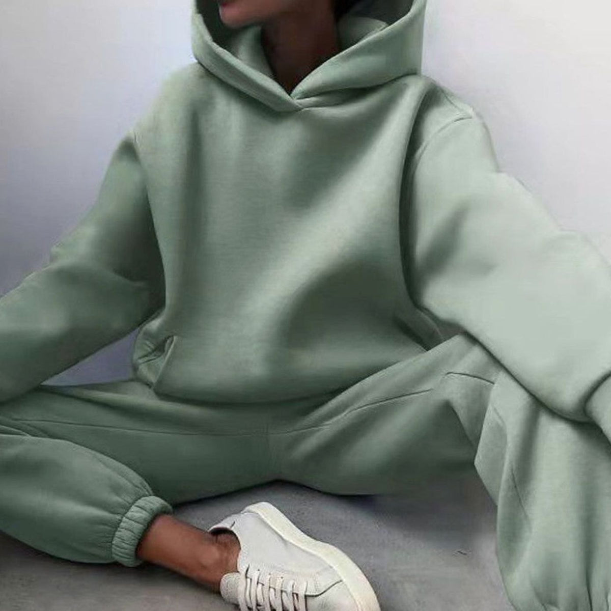 Aubrey | Women's Casual Loose-Fit Hoodie Jogger Two-Piece Set