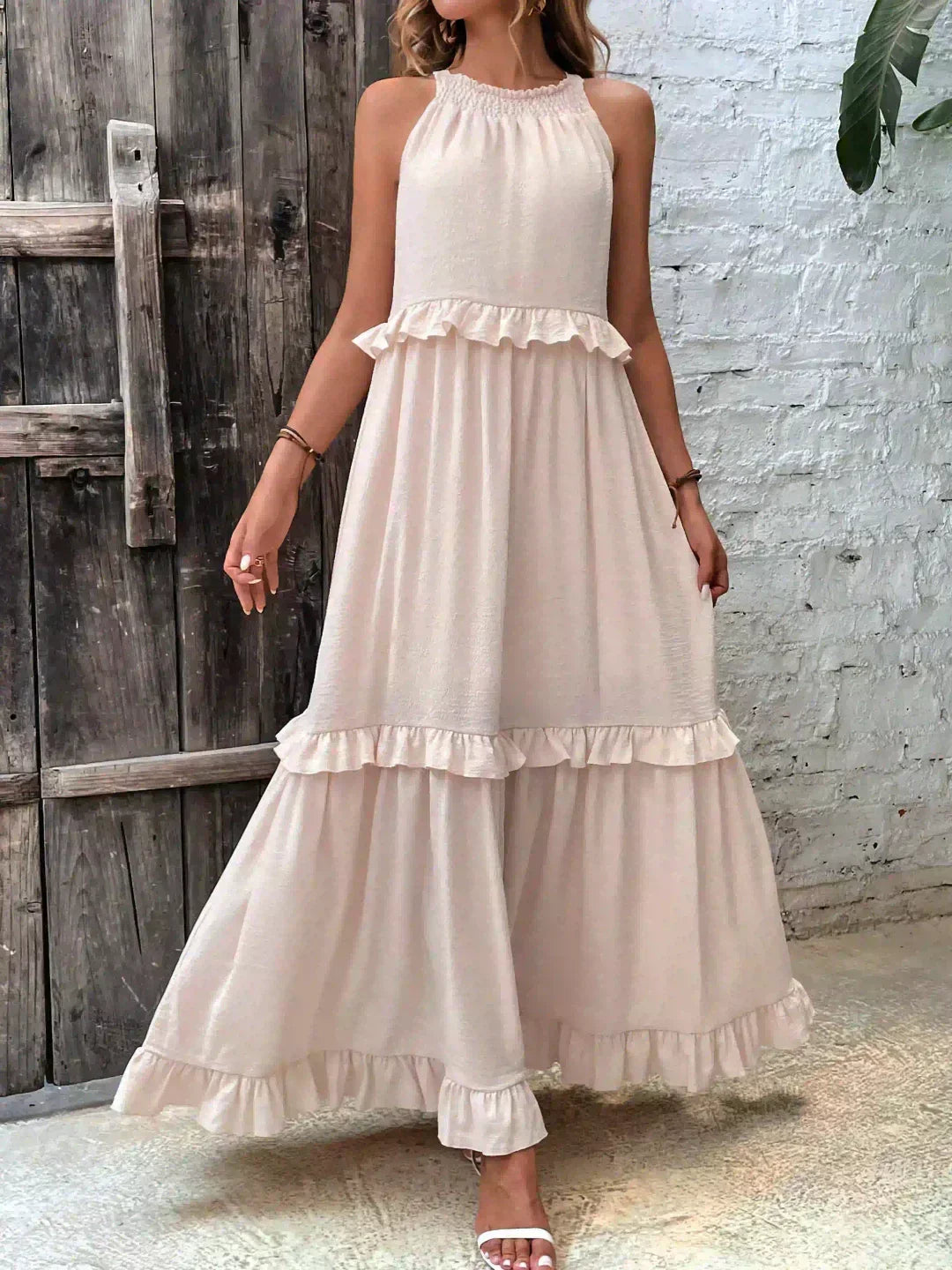 Women's Dress | Layered Tier Design Maxi