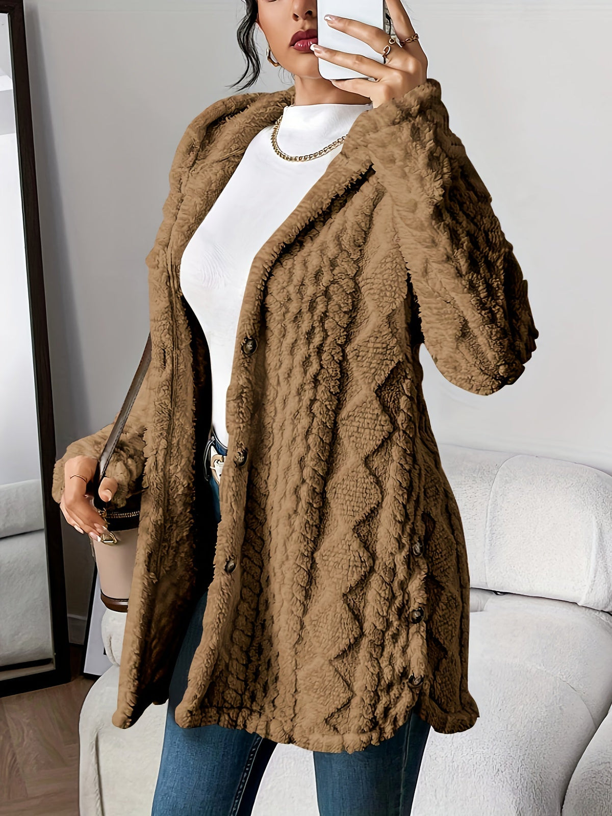 Women’s Cardigan | Hooded Casual Style