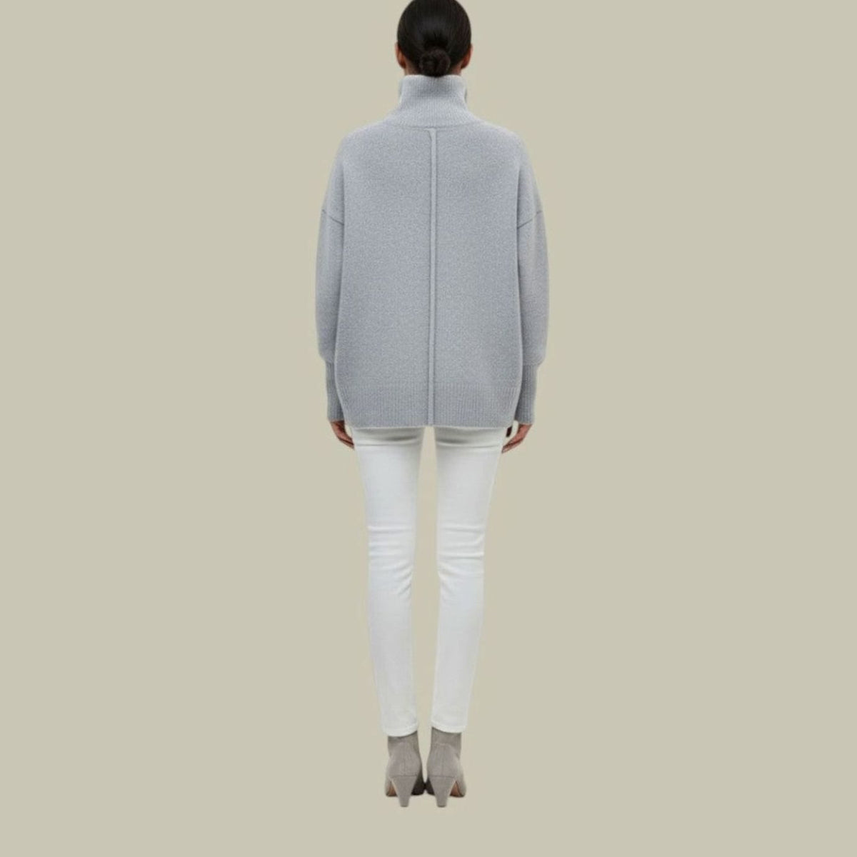 Daisy | Women's Oversized Loose Fit Turtlenecks Cozy Knit Sweater