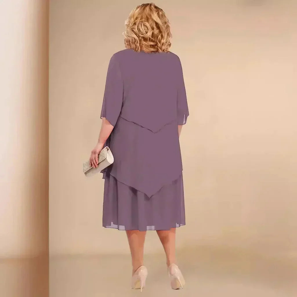 Women's Dress | Straight Skirt Shape Midi