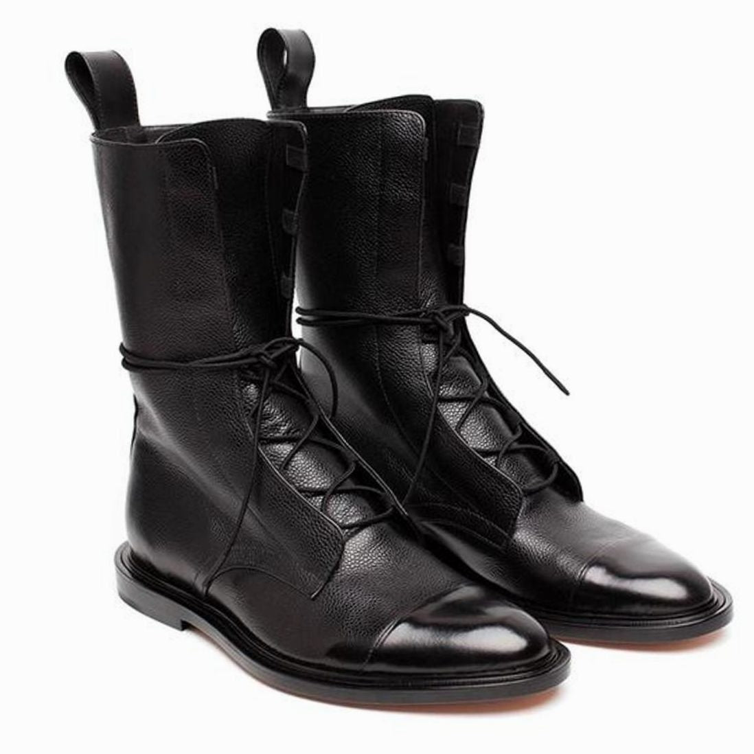 Ingrid | Women's Classic Leather Lace-Up Ankle Boots