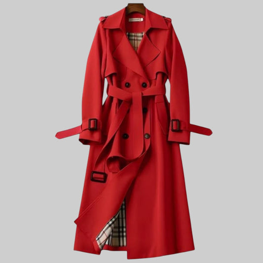 Women's Trench Coat | Belted Double Breasted Design