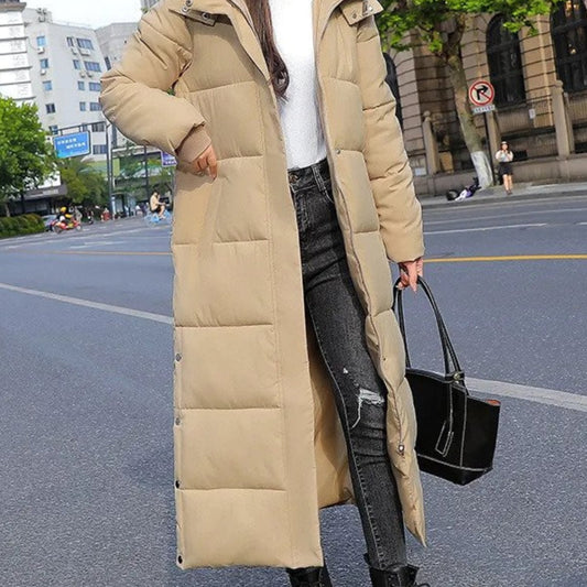 Kendra | Women's Long Quilted Padded Puffer Winter Coat