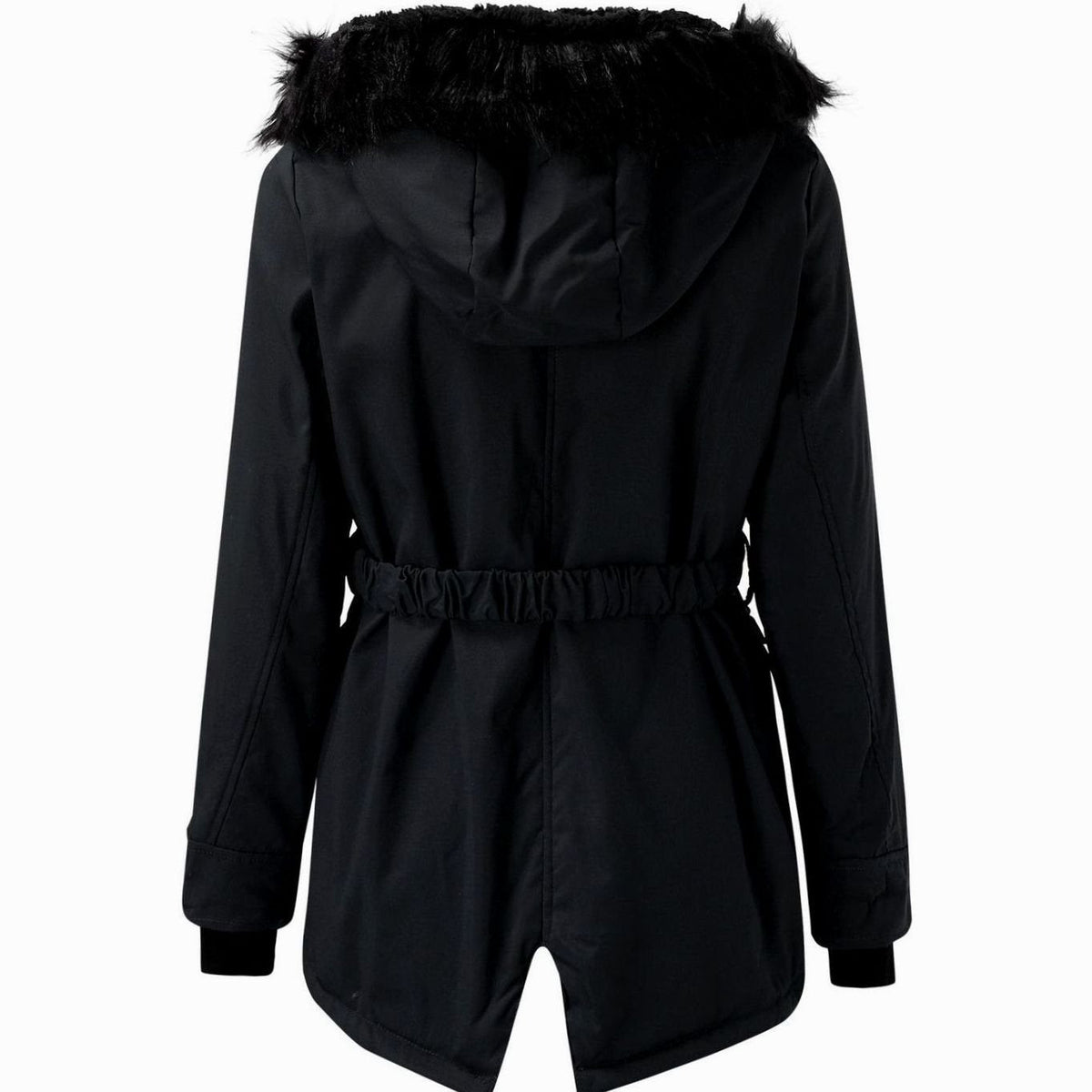 Kimberly | Women's Faux Fur Hood Fitted Parka Winter Coat