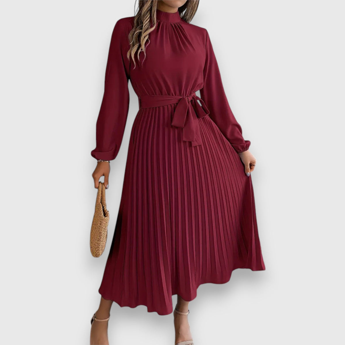 Women's Dress | Midi Pleated Skirt