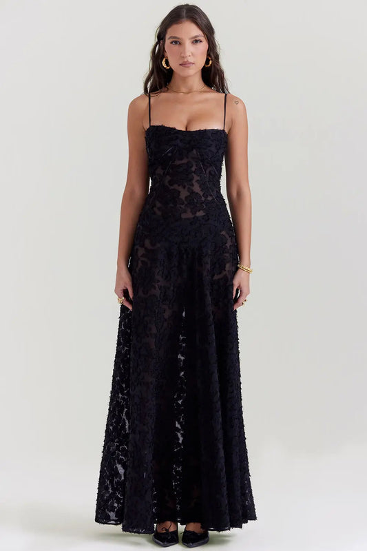 Women’s Summer Dress | Open Back Maxi